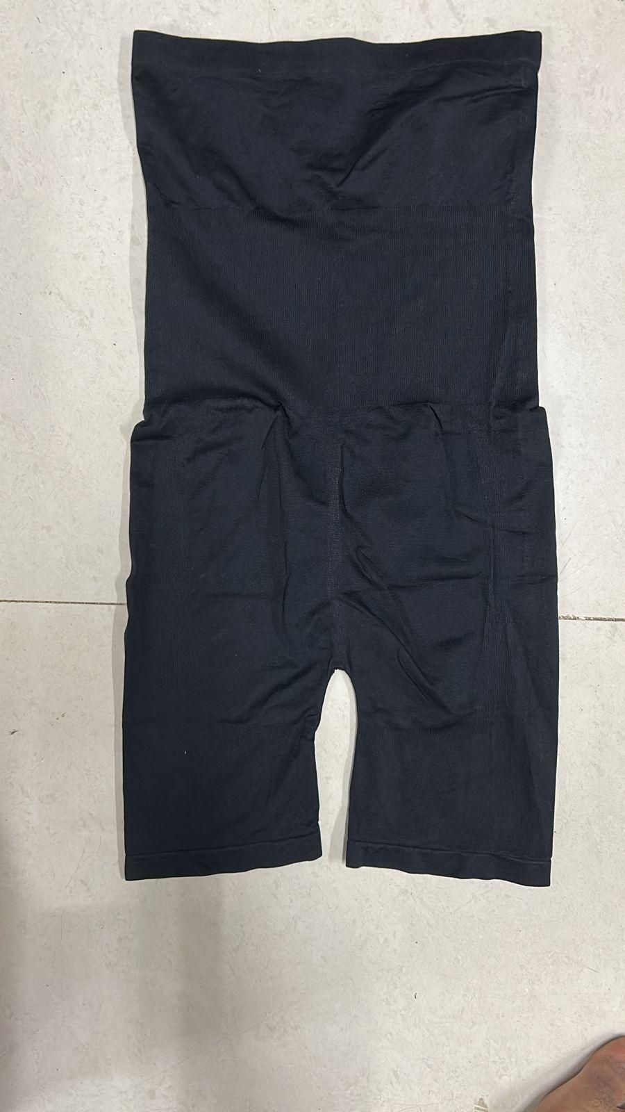 Women's Seamless Body Shapewear - Invisible Dress Shaping Underwear (Black)